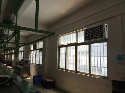 車間安裝潤東方環(huán)?？照{(diào)節(jié)能又降溫！